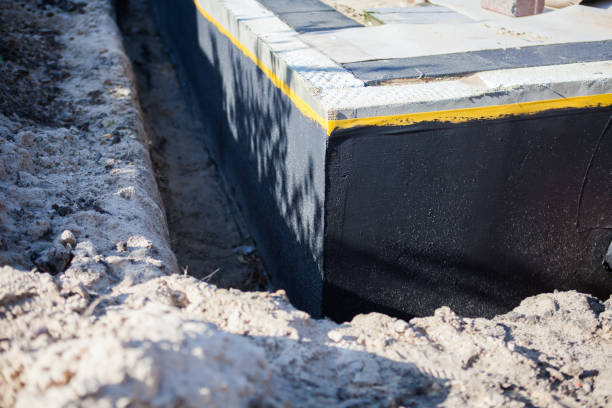 Professional Exterior Waterproofing technician working in Aberdeen, OH